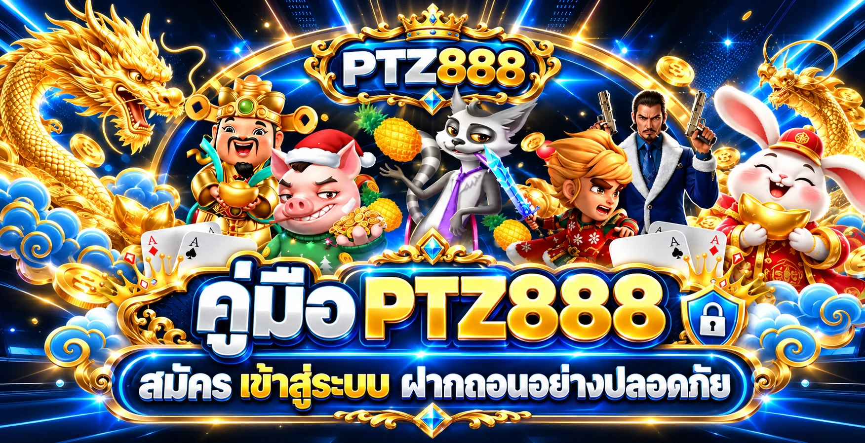 PTZ888 | คู่มือสมัคร เข้าระบบ และฝากถอน
